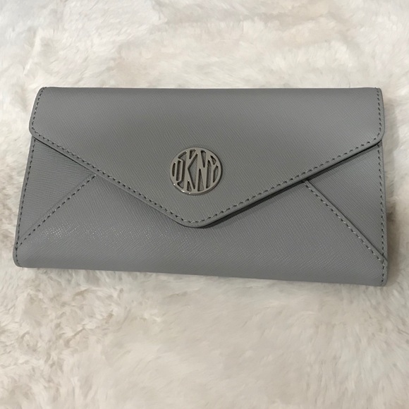 DKNY Saffiano Leather Envelope Wallet - Picture 2 of 7